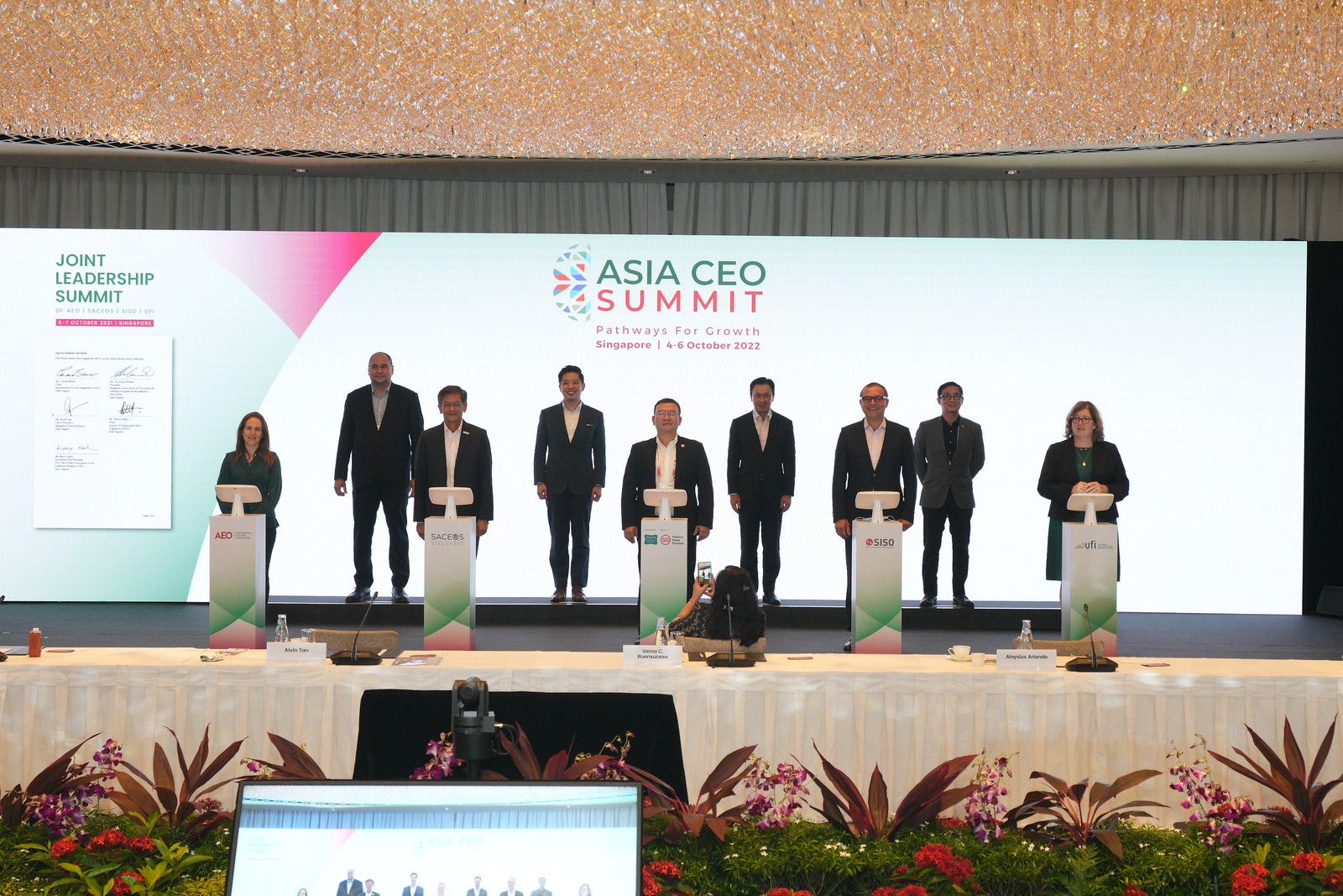 The launch of the Asia CEO Summit in Singapore will support the development and reinvigoration of the region's exhibitions industry